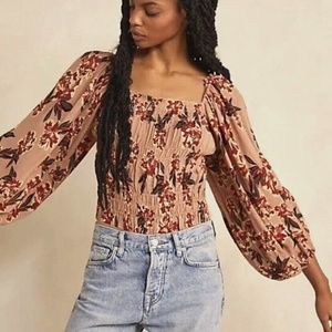 BNWT FREE PEOPLE blouse bodysuit